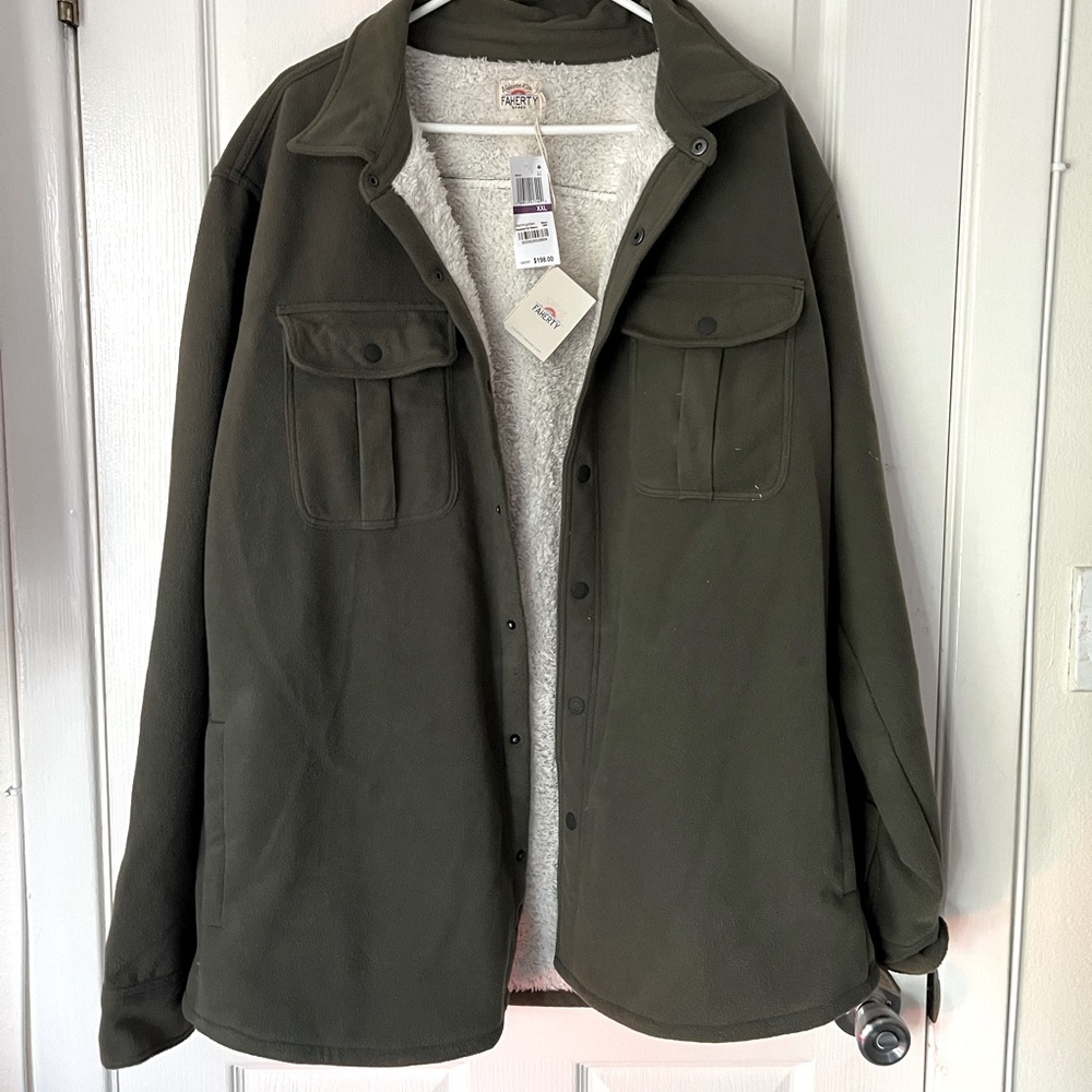 Mens Buttoned Warm Shirt NWT
